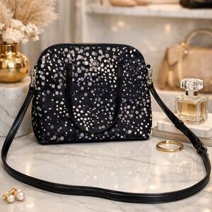 Kate Spade Black Confetti Dot Crossbody Satchel – NWOT